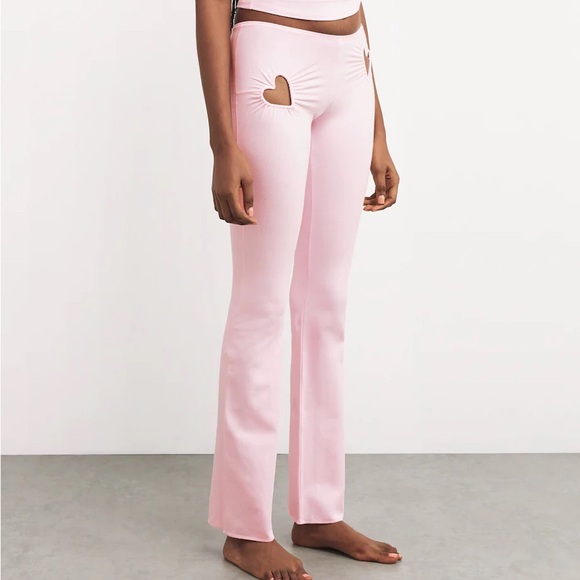 NWTSKIMS Cotton Jersey Heart Leggings Sz large - Picture 2 of 3